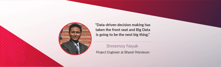 Shreemoy&#8217;s stint in Big Data being a Mechanical Engineer